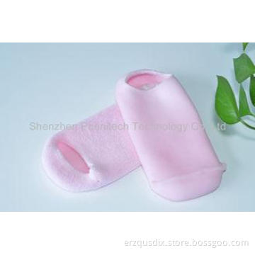 Colorful Large Size Moisturizing Gel Socks With Whitening ,